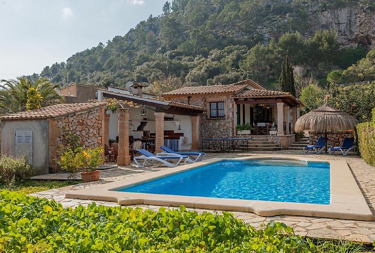 Finca Mallorca Pollenca 5 Personen Tischtennisplatte