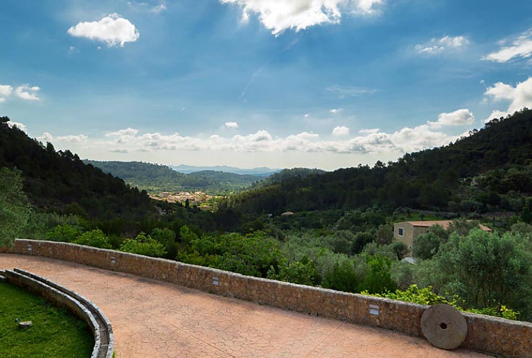 Fincazufahrt Weitblick Landschaft