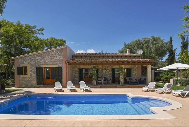 Finca Mallorca Crestatx 6 Personen Klimaanlage